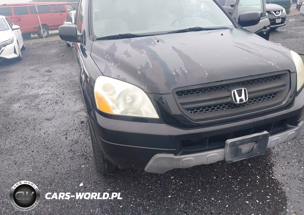 2004 Honda Pilot Ex-L VIN:2HKYF18564H554921 - 6