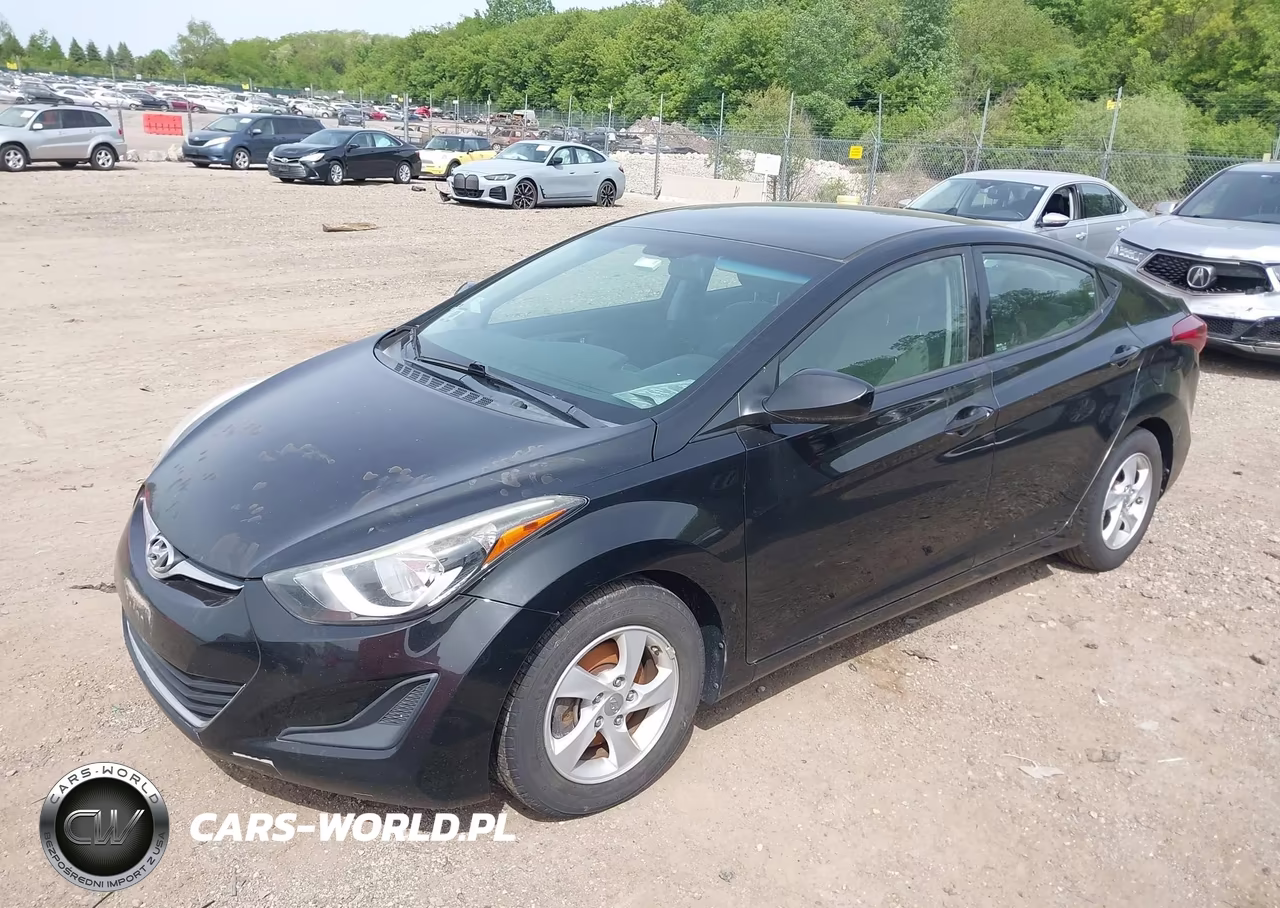 2014 Hyundai Elantra Se VIN:5NPDH4AE1EH534470 - 2