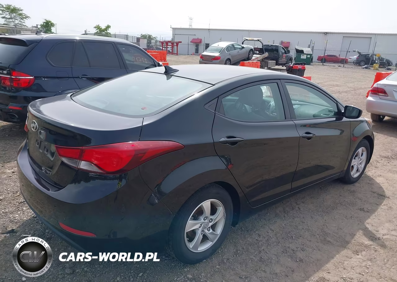 2014 Hyundai Elantra Se VIN:5NPDH4AE1EH534470 - 4