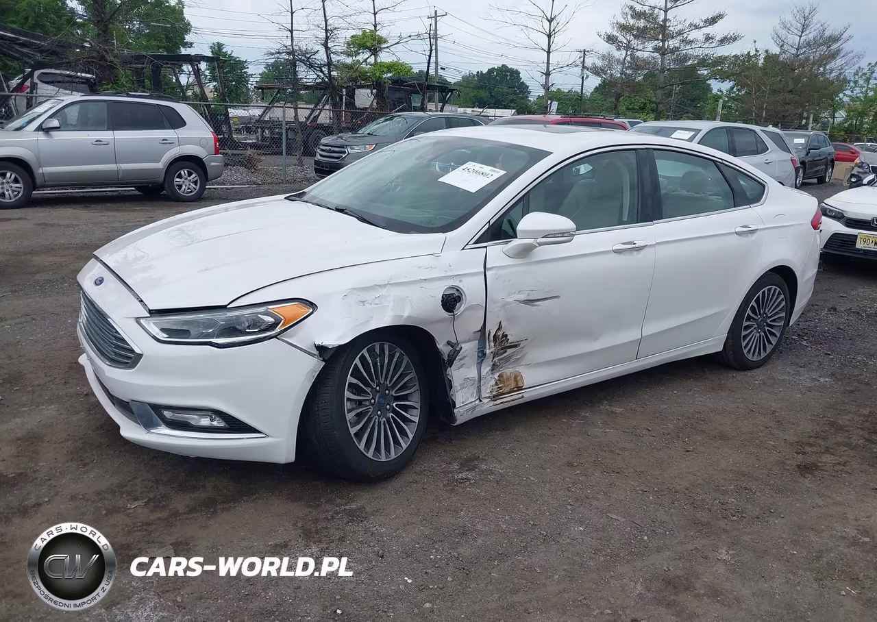 2018 Ford Fusion Energi Titanium VIN:3FA6P0SU4JR258518 - 2