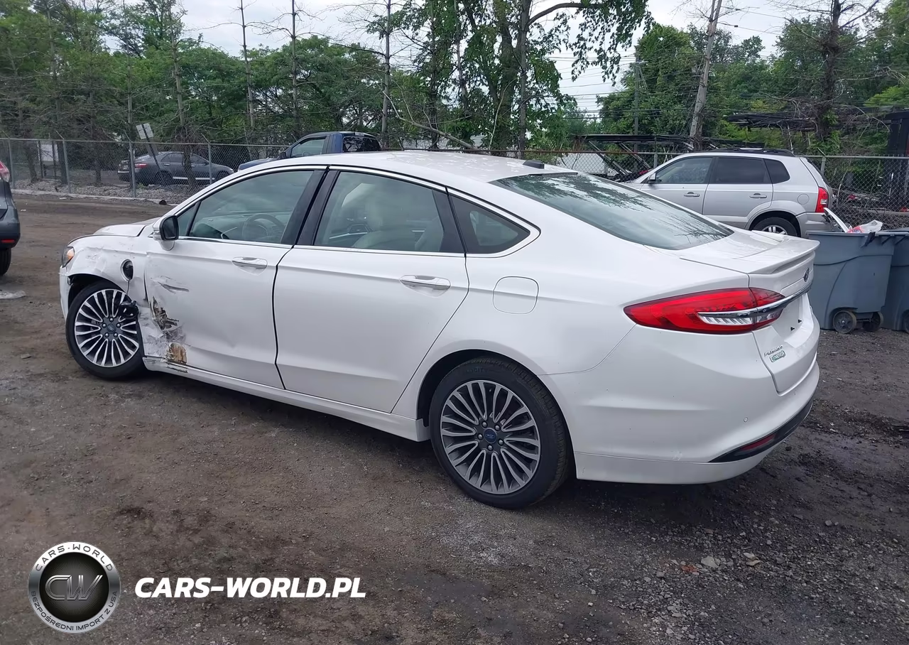 2018 Ford Fusion Energi Titanium VIN:3FA6P0SU4JR258518 - 3