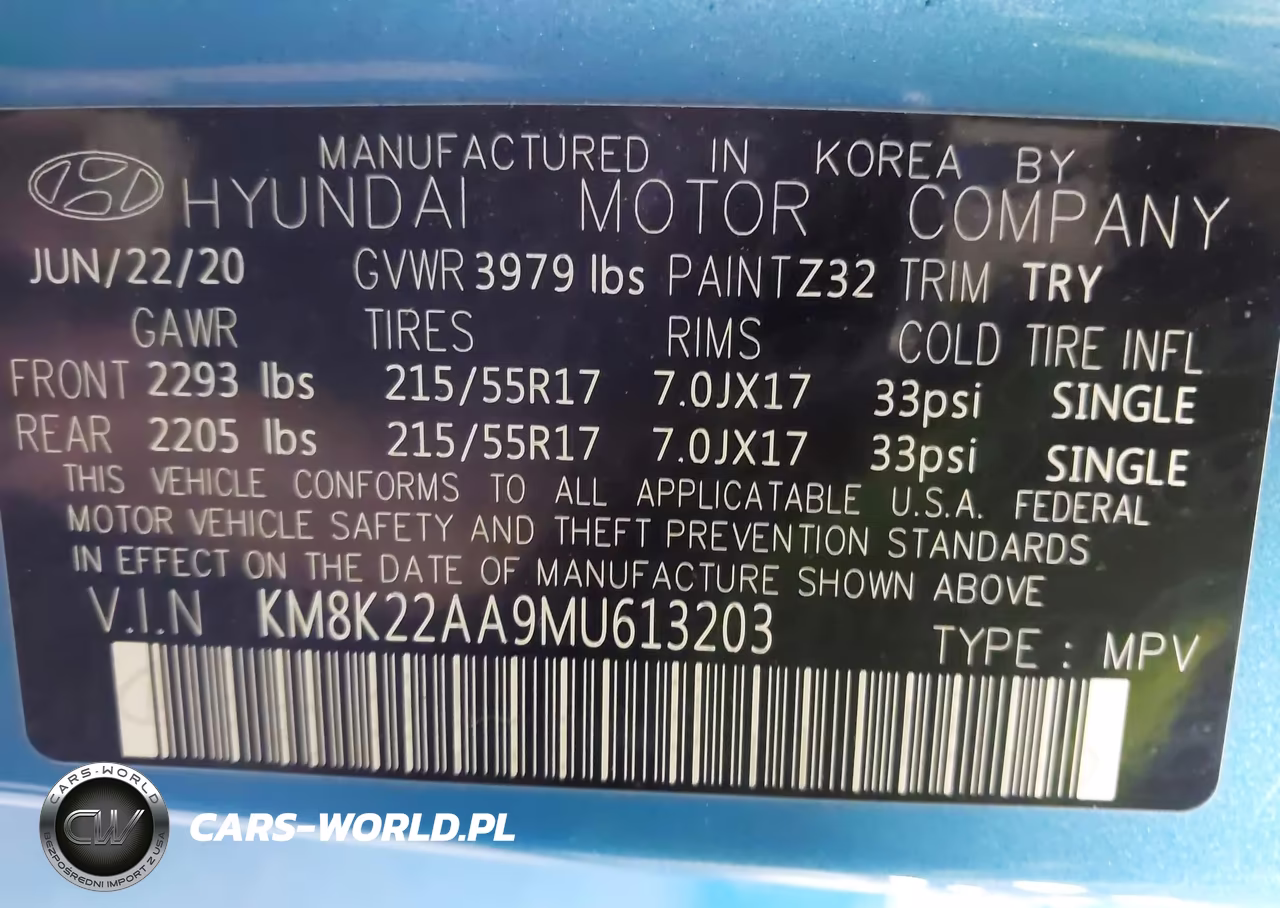 2021 Hyundai Kona Sel VIN:KM8K22AA9MU613203 - 9