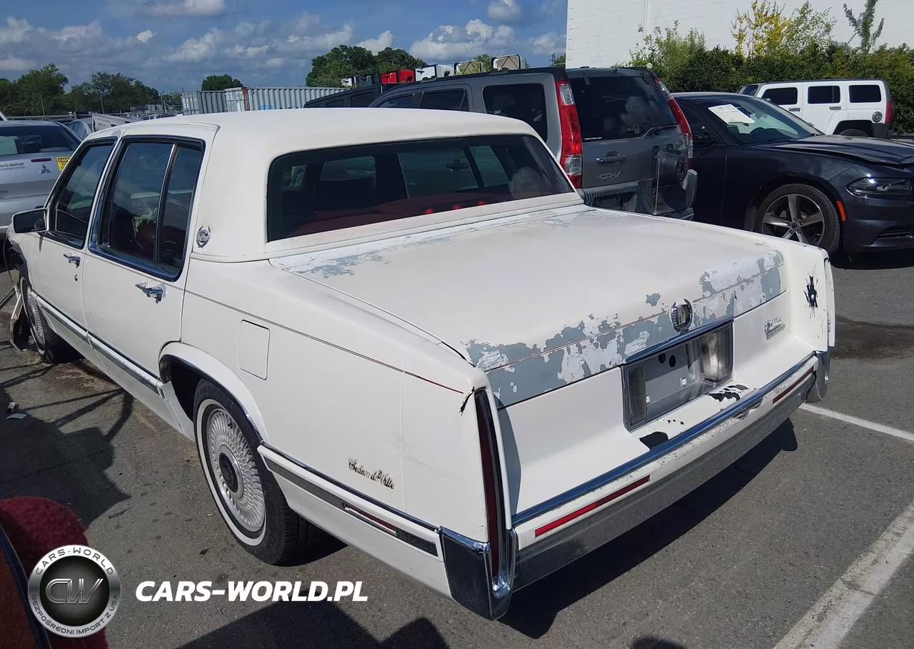 1992 Cadillac Deville VIN:1G6CD53B9N4315202 - 3