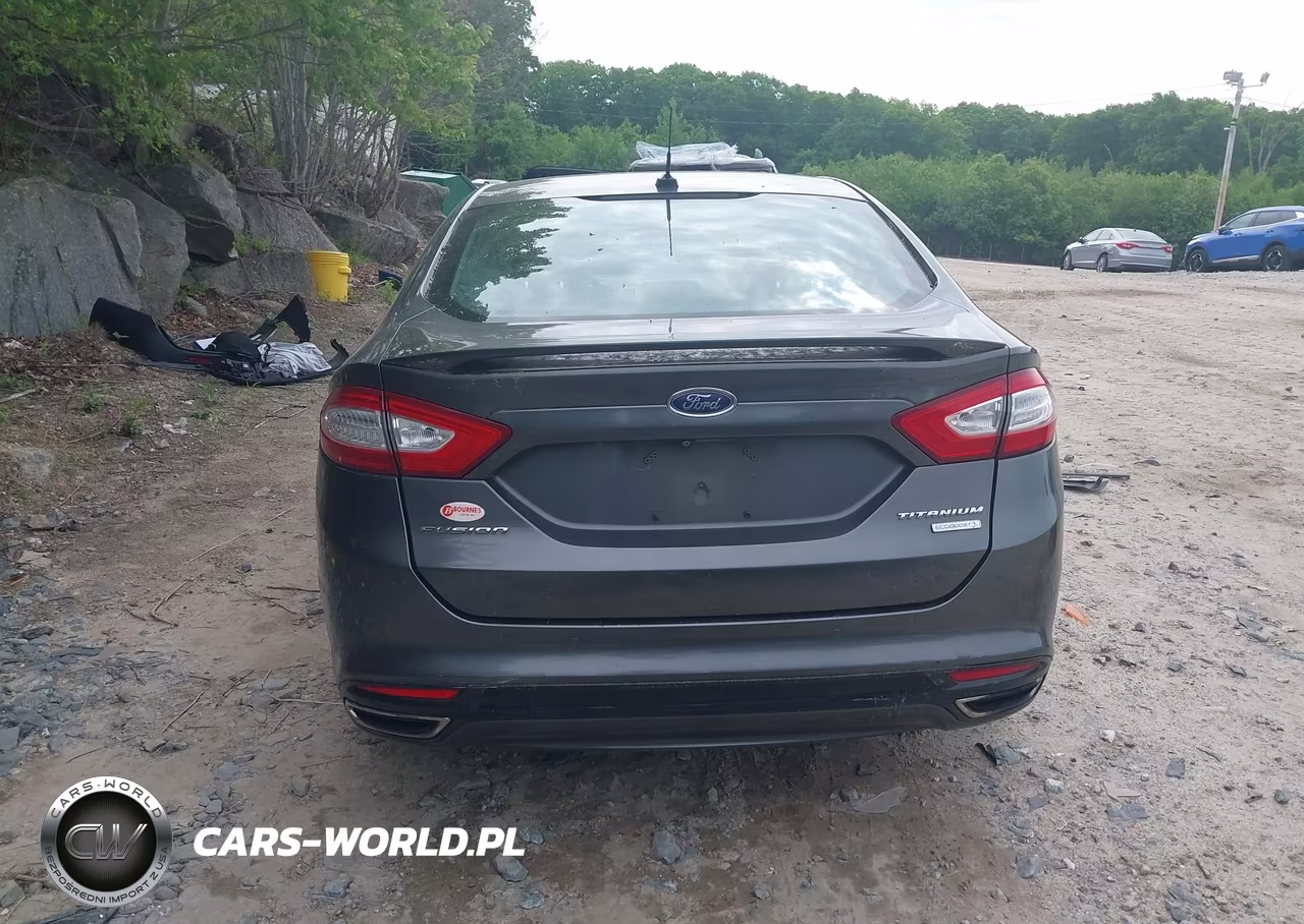 2016 Ford Fusion Titanium VIN:3FA6P0K97GR158515 - 16