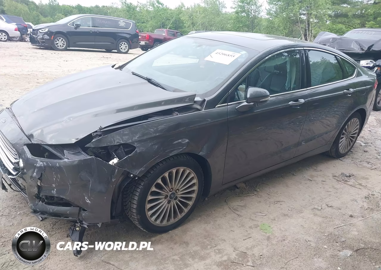 2016 Ford Fusion Titanium VIN:3FA6P0K97GR158515 - 2