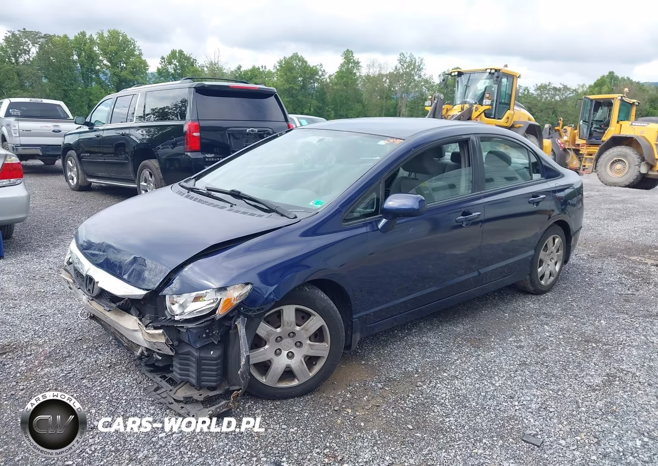 2010 Honda Civic Lx VIN:2HGFA1F56AH576688 - 2