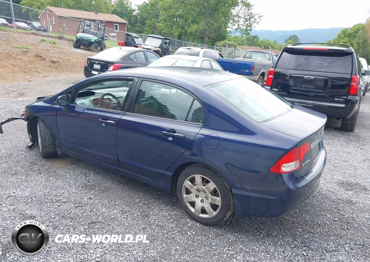 2010 Honda Civic Lx VIN:2HGFA1F56AH576688 - 3