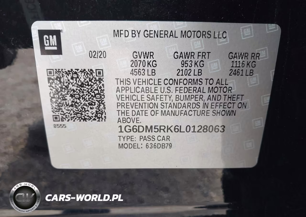 2020 Cadillac Ct5 Luxury VIN:1G6DM5RK6L0128063 - 9