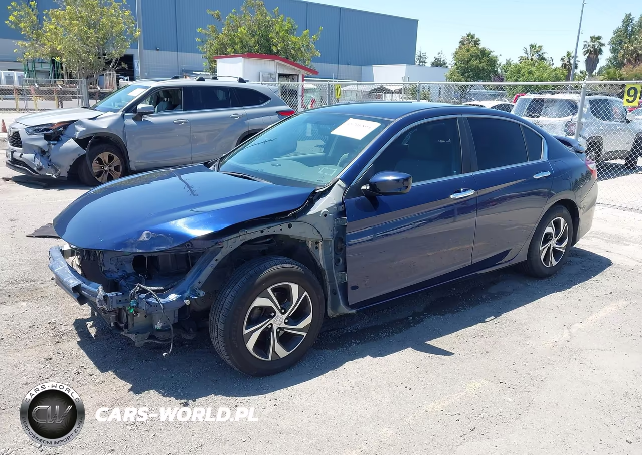 2016 Honda Accord Lx VIN:1HGCR2F30GA037717 - 2