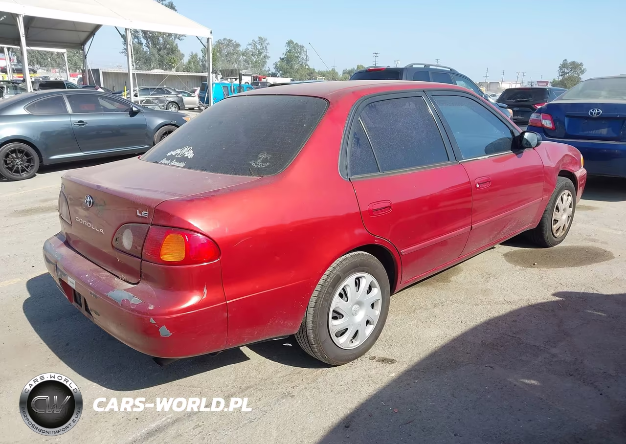 2001 Toyota Corolla Le VIN:1NXBR12E91Z452709 - 4