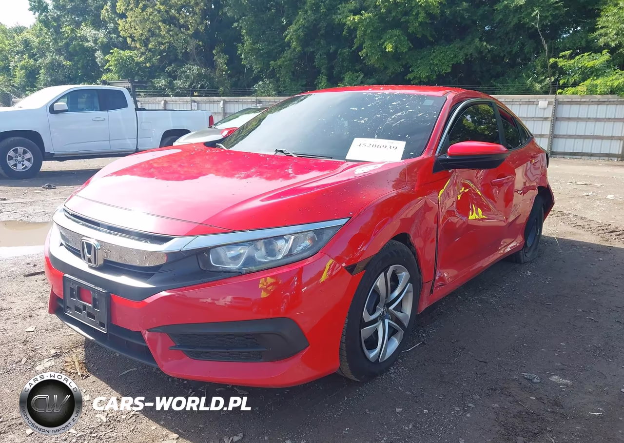 2017 Honda Civic Lx VIN:2HGFC2F54HH530027 - 2