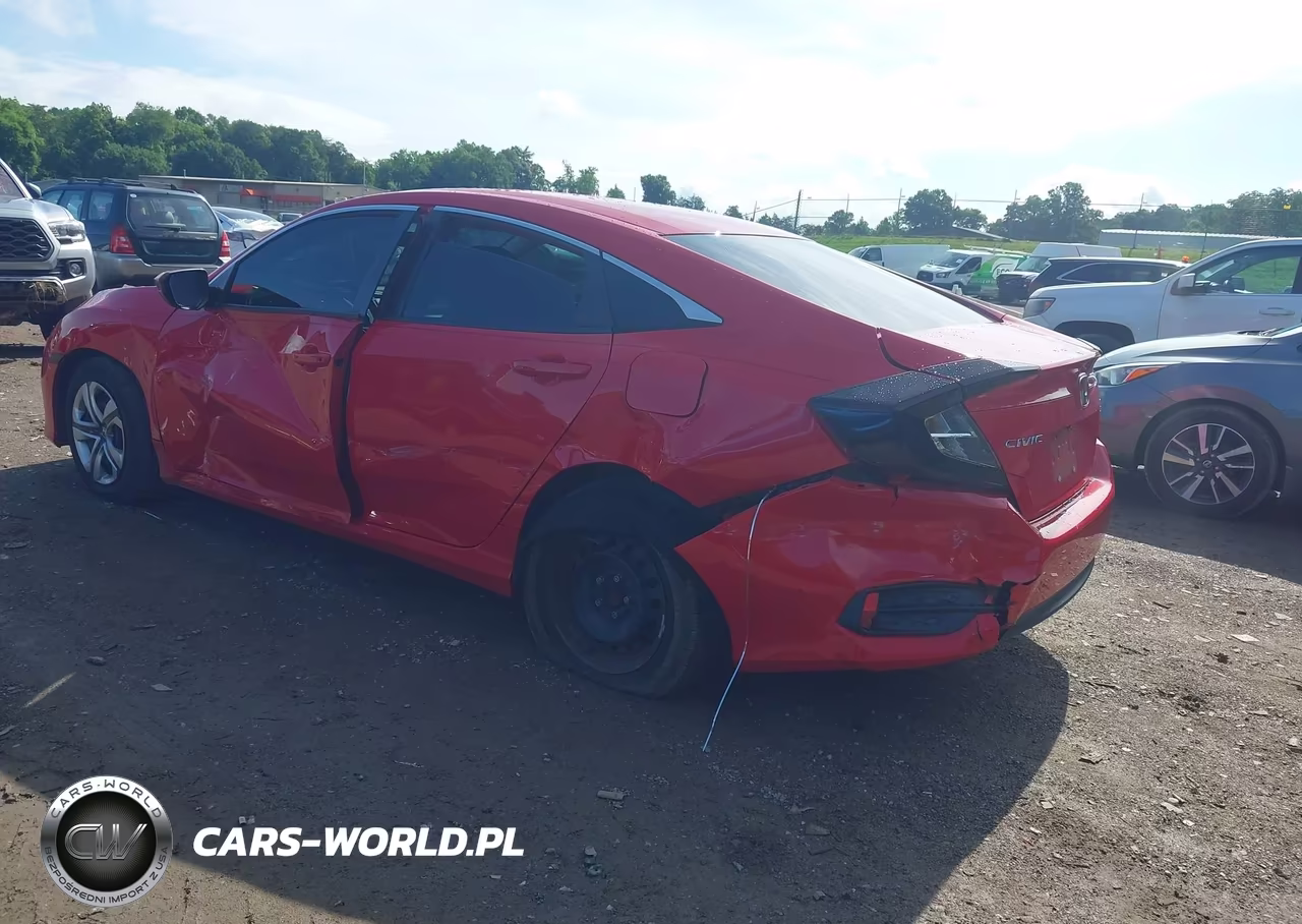 2017 Honda Civic Lx VIN:2HGFC2F54HH530027 - 3