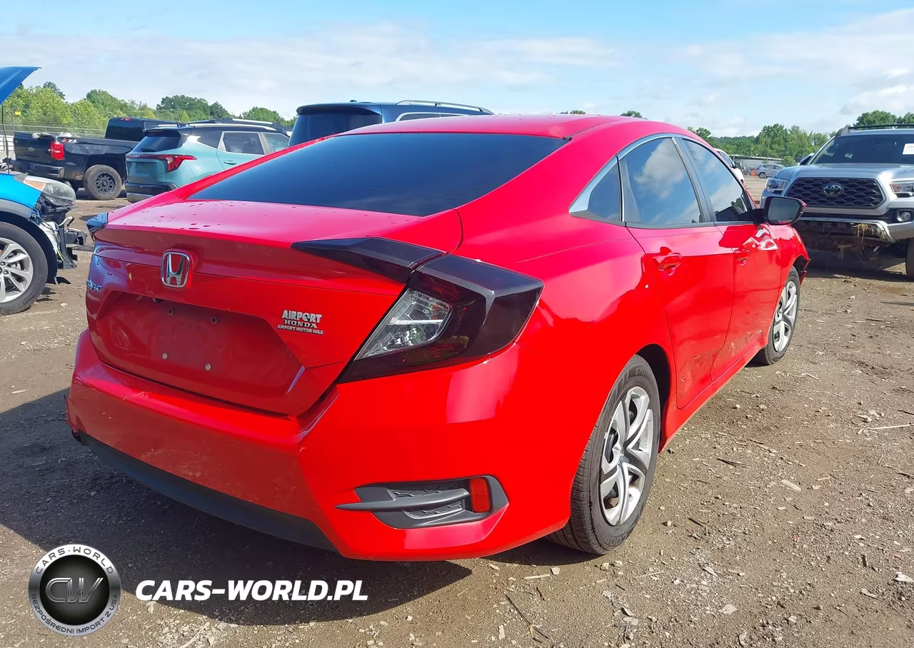 2017 Honda Civic Lx VIN:2HGFC2F54HH530027 - 4