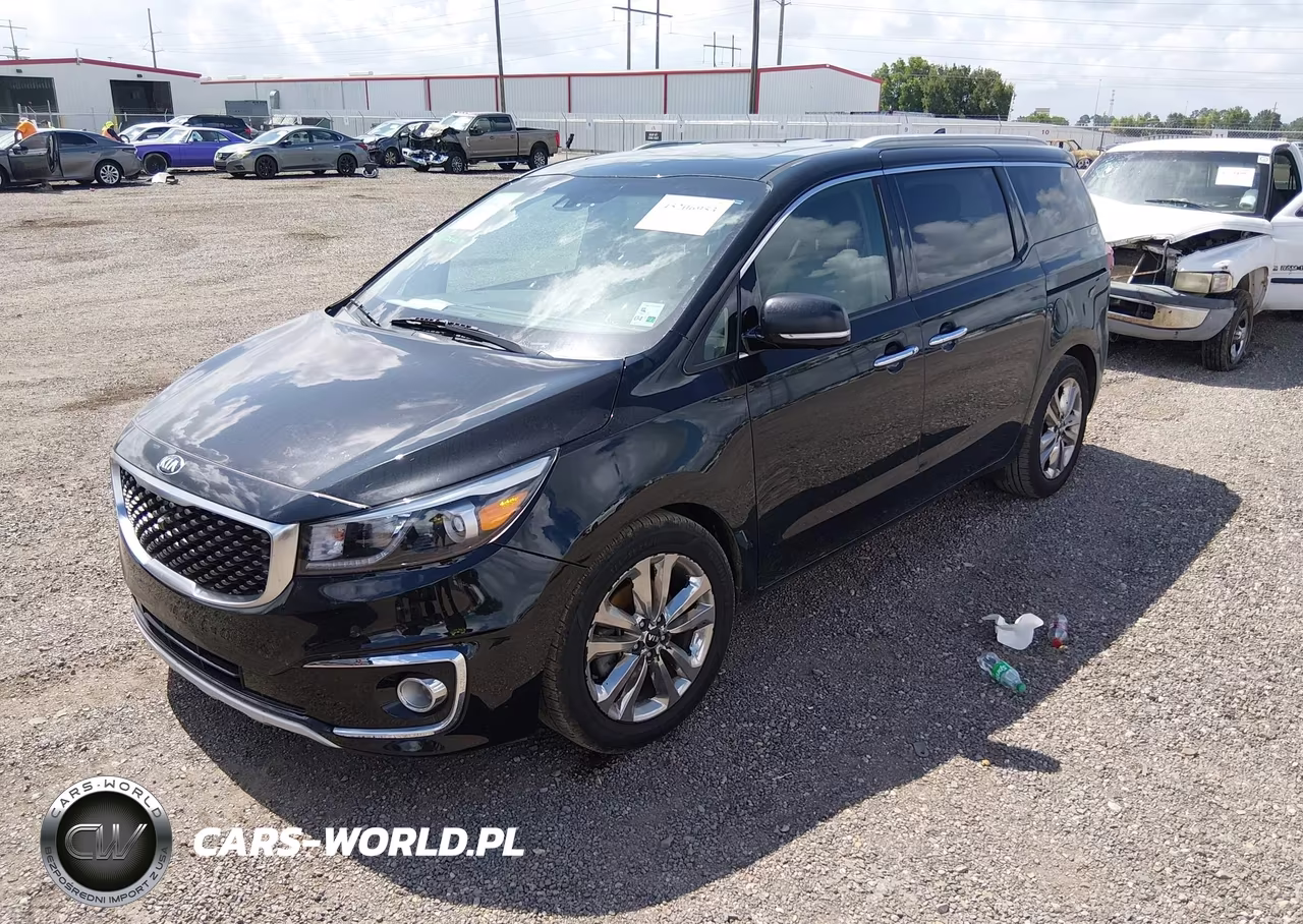 2015 Kia Sedona Sx Luxury VIN:KNDME5C13F6026165 - 2
