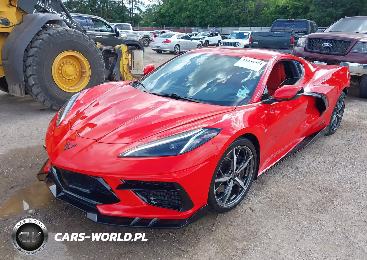 2023 Chevrolet Corvette Stingray Rwd 1Lt VIN:1G1YA2D44P5116896 - 2