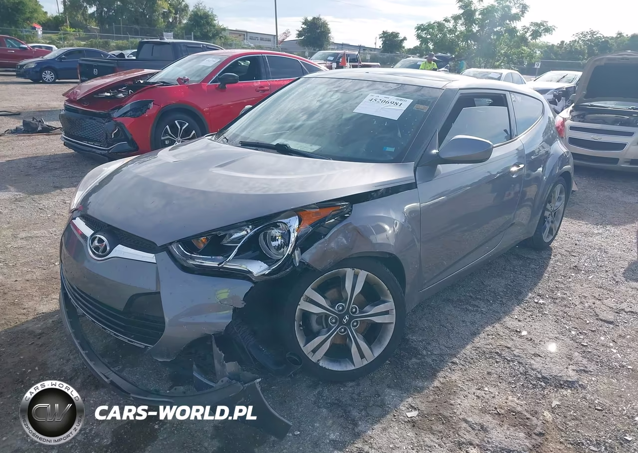 2017 Hyundai Veloster Value Edition VIN:KMHTC6AD0HU321951 - 2