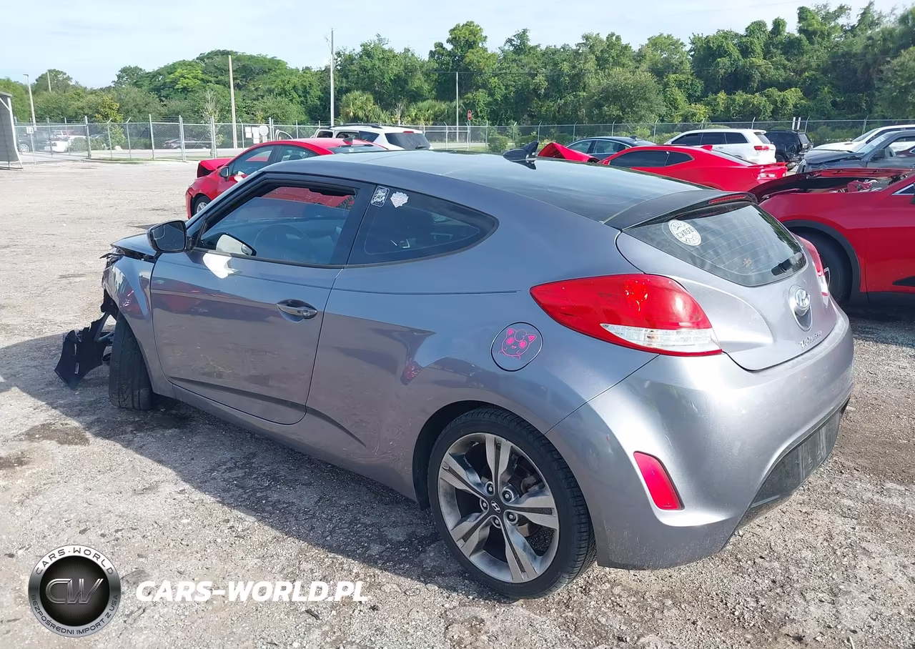 2017 Hyundai Veloster Value Edition VIN:KMHTC6AD0HU321951 - 3