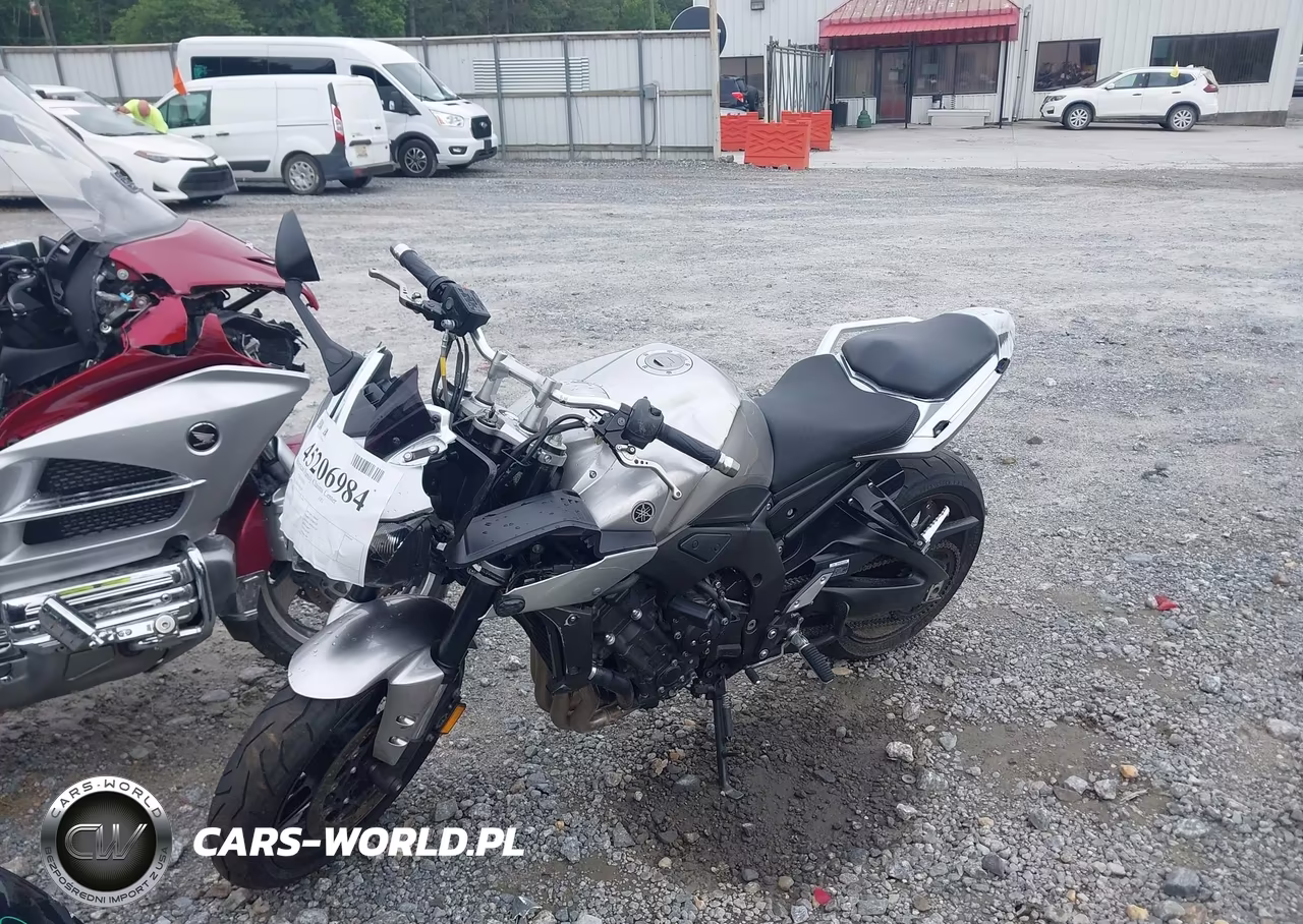 2011 Yamaha Fz1 S VIN:JYARN17E0BA008138 - 2