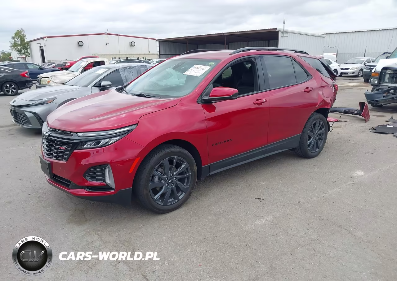 2024 Chevrolet Equinox Fwd Rs VIN:3GNAXMEG0RL328720 - 2