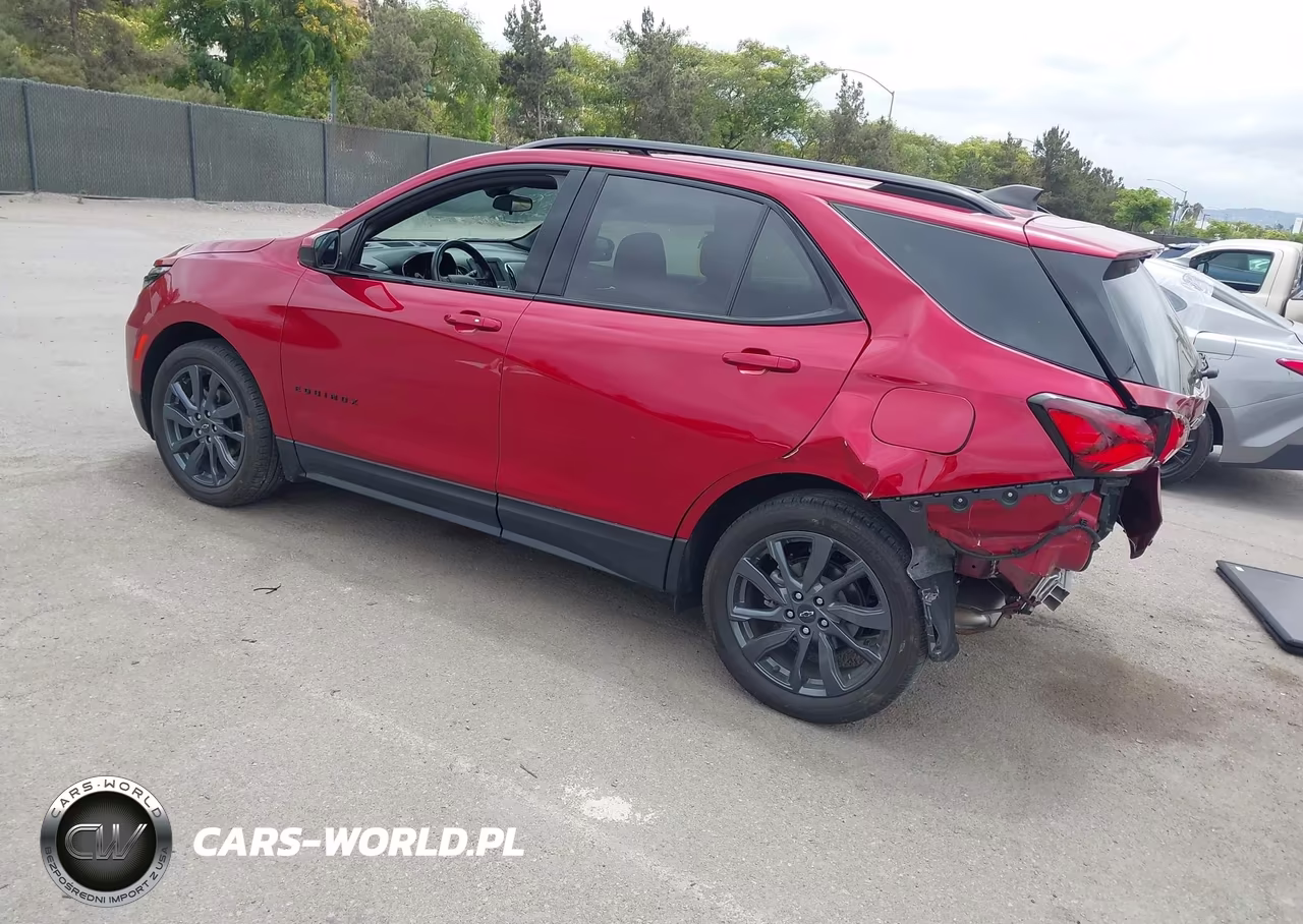 2024 Chevrolet Equinox Fwd Rs VIN:3GNAXMEG0RL328720 - 3