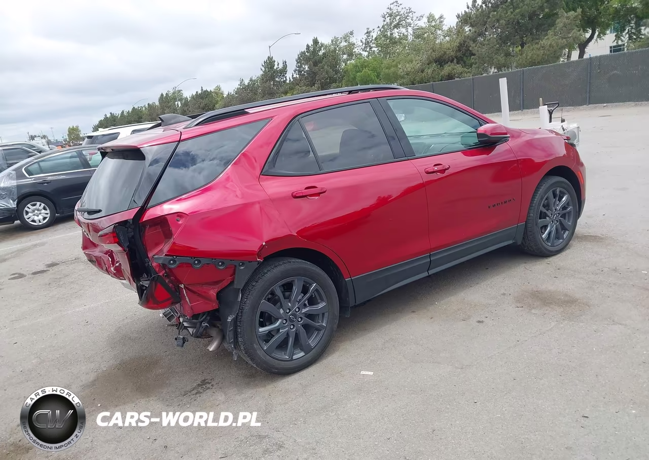 2024 Chevrolet Equinox Fwd Rs VIN:3GNAXMEG0RL328720 - 4