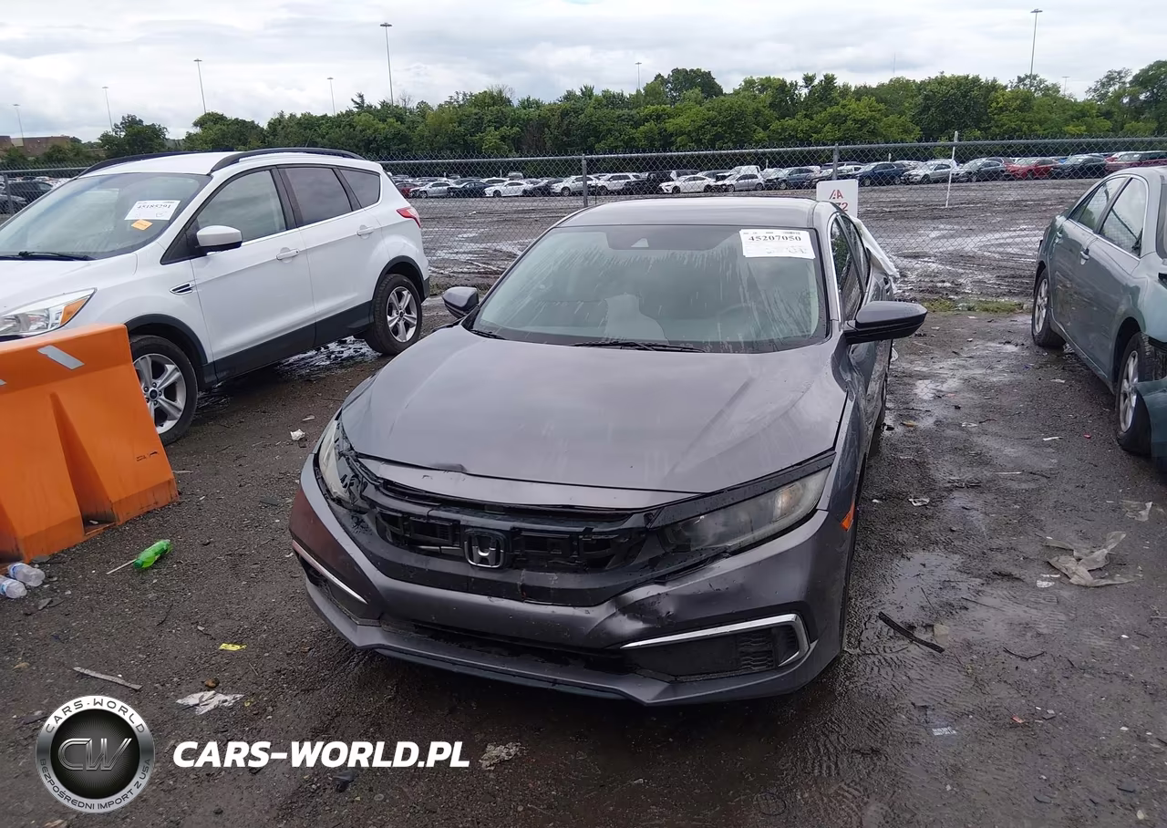 2019 Honda Civic Lx VIN:19XFC2F60KE032966 - 12