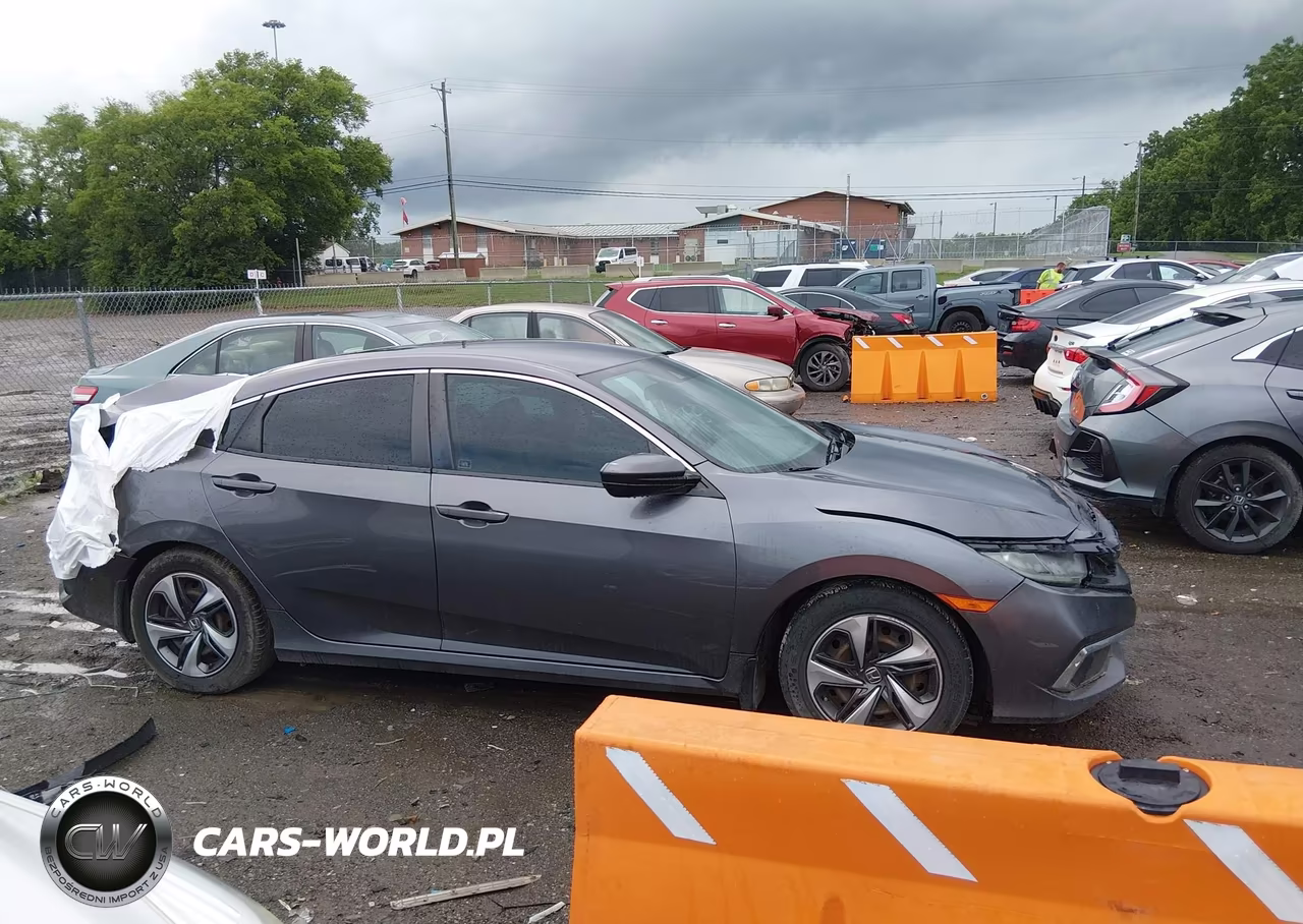 2019 Honda Civic Lx VIN:19XFC2F60KE032966 - 13