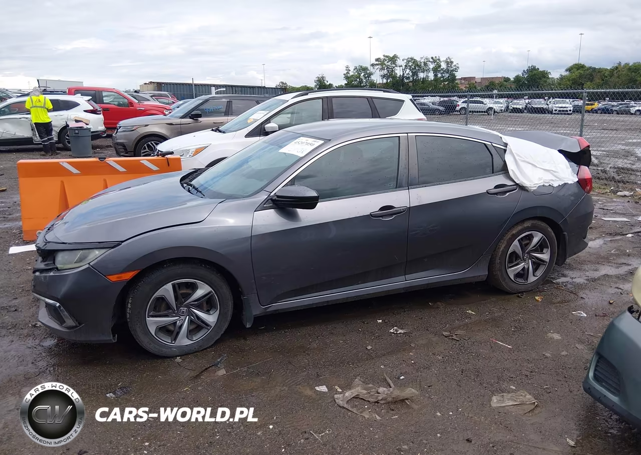 2019 Honda Civic Lx VIN:19XFC2F60KE032966 - 14