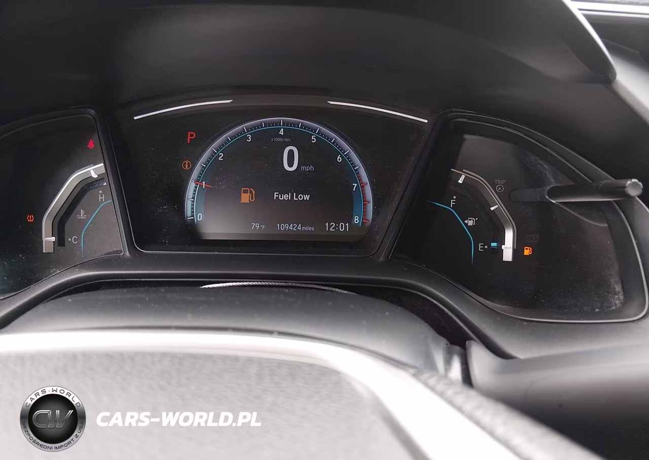 2019 Honda Civic Lx VIN:19XFC2F60KE032966 - 7