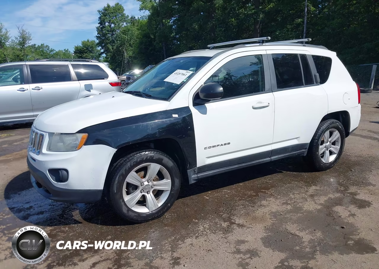 2012 Jeep Compass Latitude VIN:1C4NJDEB7CD638344 - 2