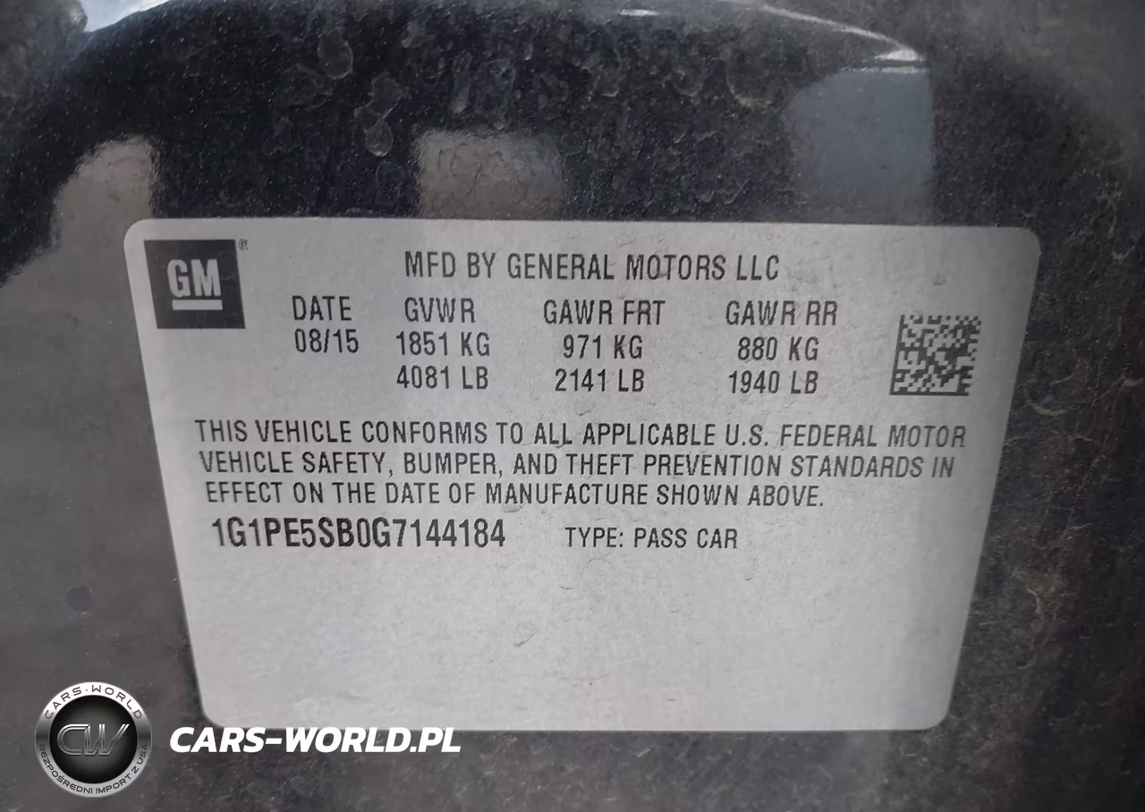 2016 Chevrolet Cruze Limited 1Lt Auto VIN:1G1PE5SB0G7144184 - 9