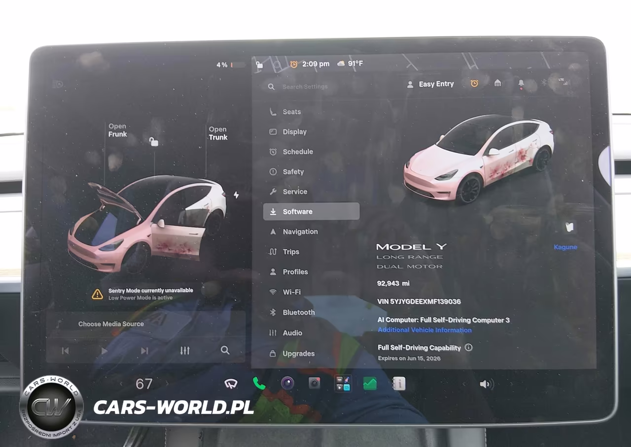 2021 Tesla Model Y Long Range Dual Motor All-Wheel Drive VIN:5YJYGDEEXMF139036 - 18