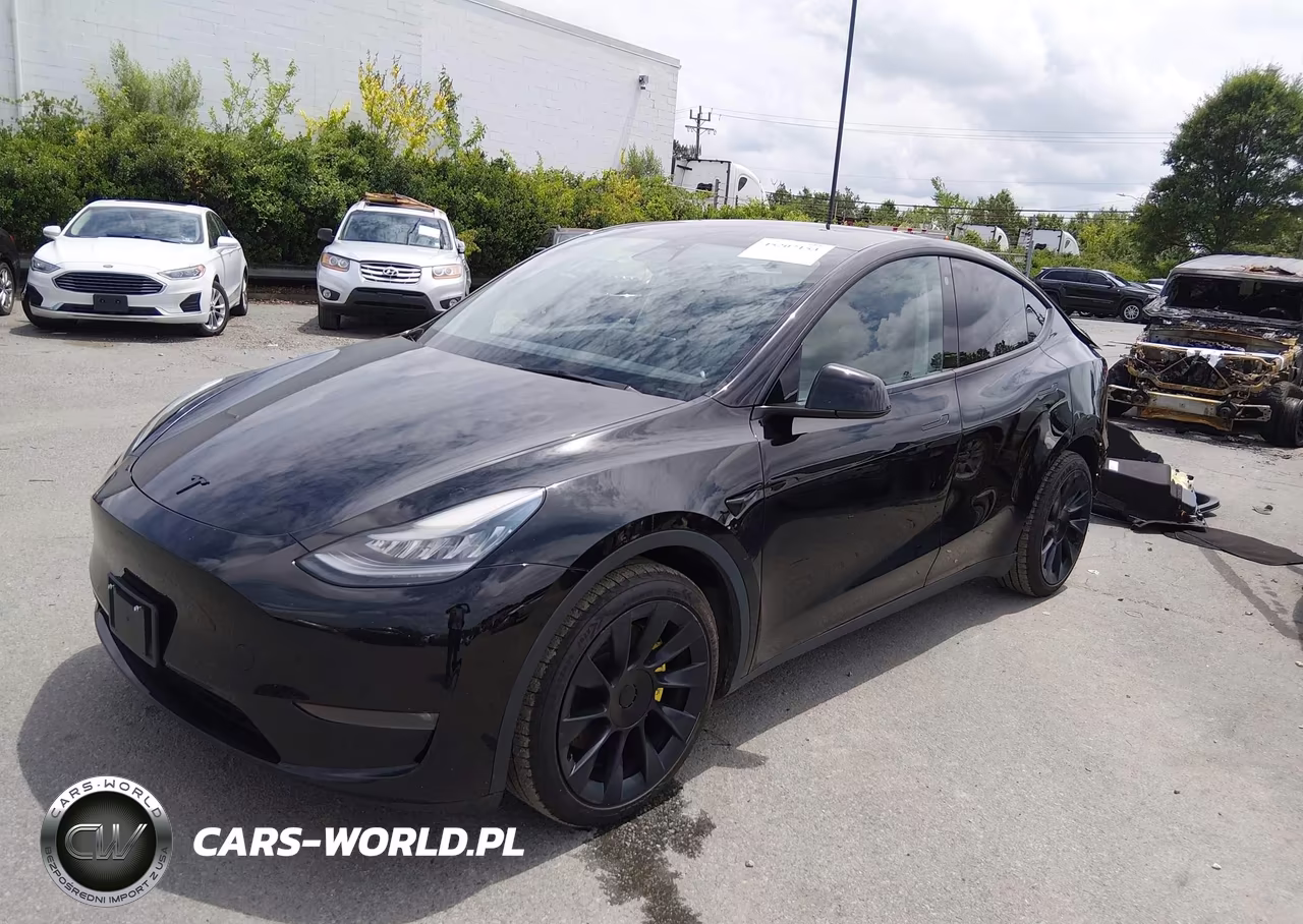 2021 Tesla Model Y Long Range Dual Motor All-Wheel Drive VIN:5YJYGDEEXMF139036 - 2