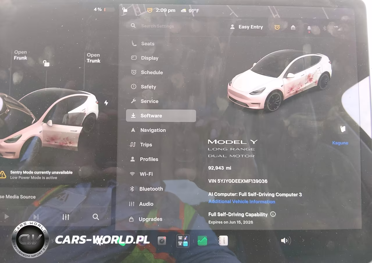 2021 Tesla Model Y Long Range Dual Motor All-Wheel Drive VIN:5YJYGDEEXMF139036 - 7