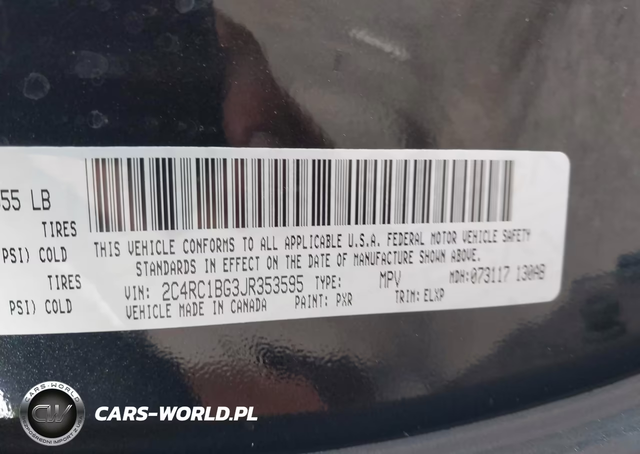 2018 Chrysler Pacifica Touring L VIN:2C4RC1BG3JR353595 - 9