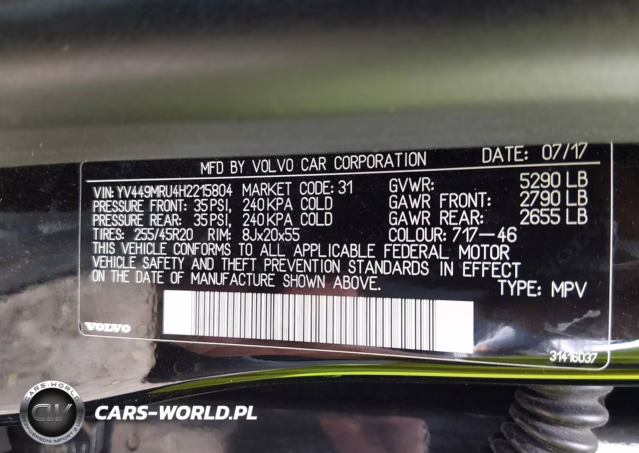 2017 Volvo Xc60 T6 Inscription VIN:YV449MRU4H2215804 - 9