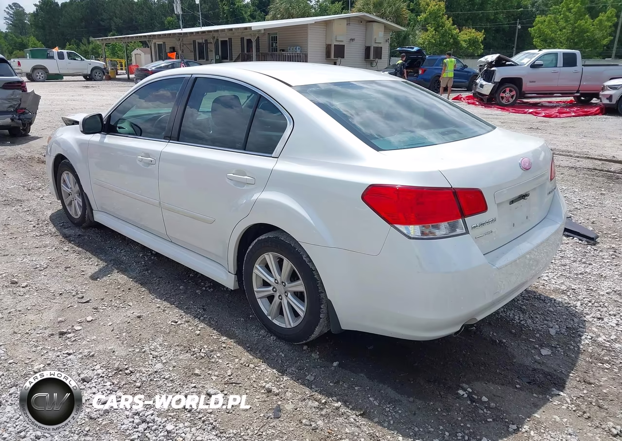 2012 Subaru Legacy 2.5I VIN:4S3BMCA65C3032625 - 3