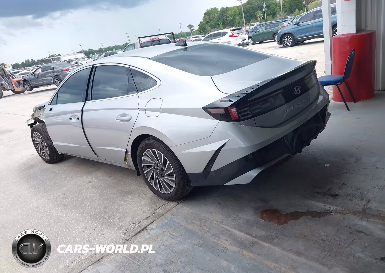 2025 Hyundai Sonata Hybrid Sel VIN:KMHL34JJ4SA103191 - 3