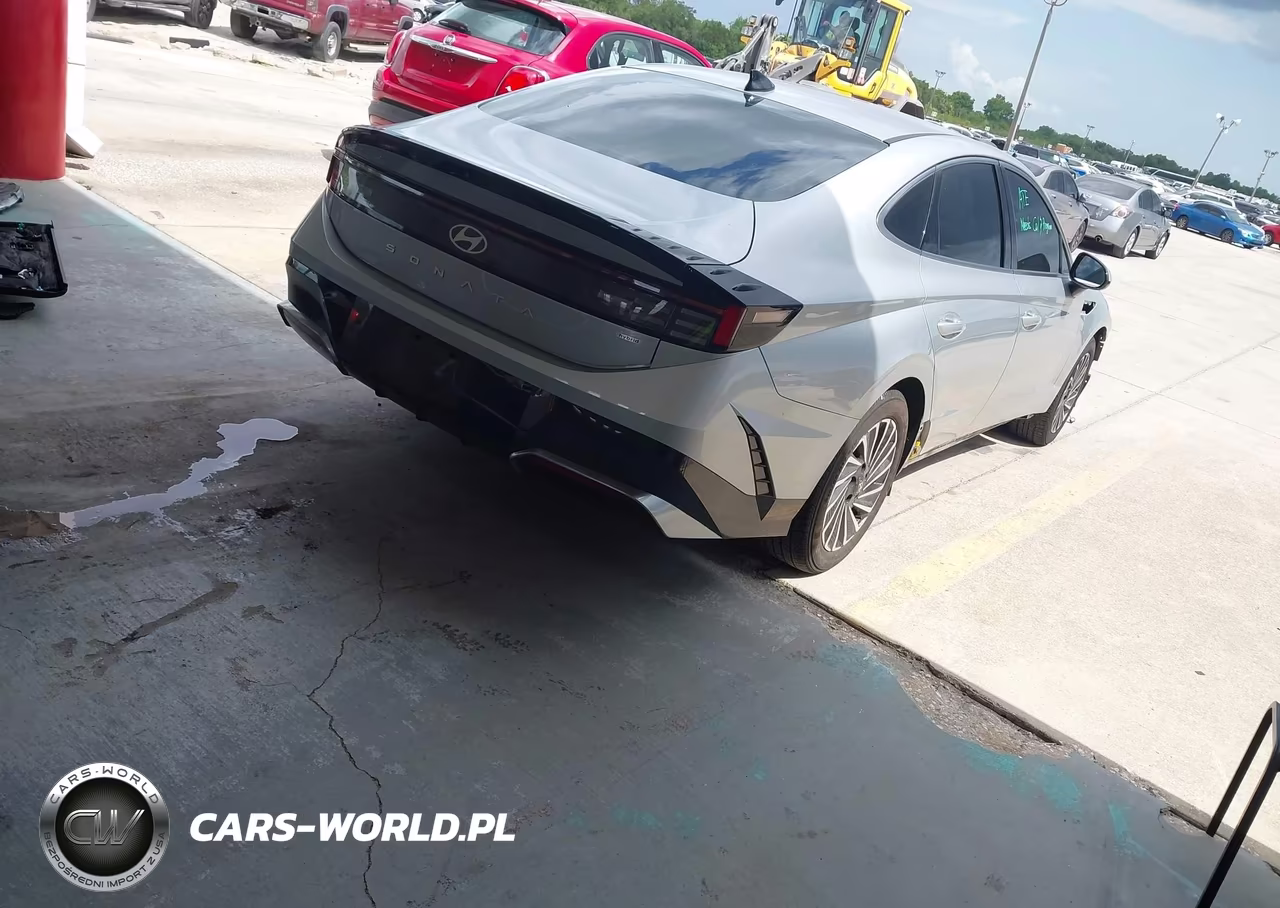 2025 Hyundai Sonata Hybrid Sel VIN:KMHL34JJ4SA103191 - 4