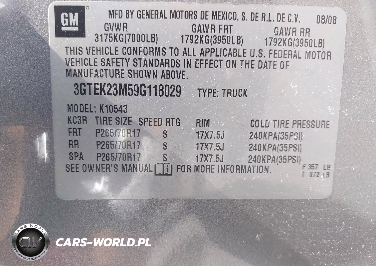 2009 GMC Sierra 1500 Sle VIN:3GTEK23M59G118029 - 9