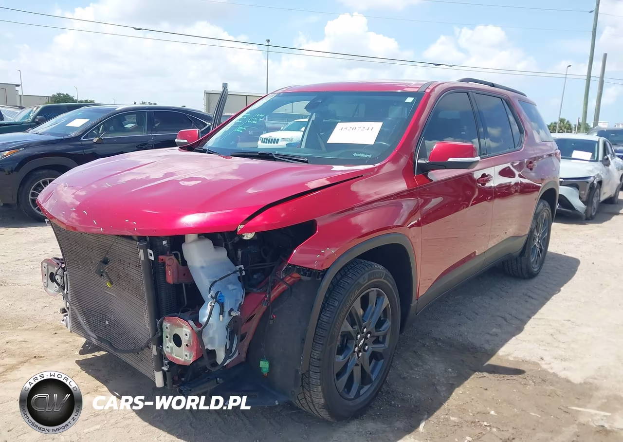 2021 Chevrolet Traverse Fwd Rs VIN:1GNERJKW0MJ201617 - 2