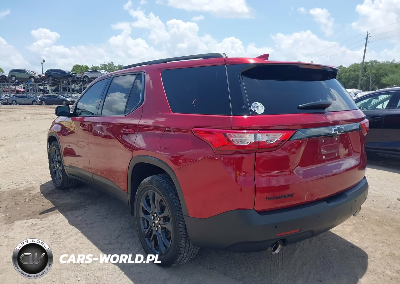 2021 Chevrolet Traverse Fwd Rs VIN:1GNERJKW0MJ201617 - 3