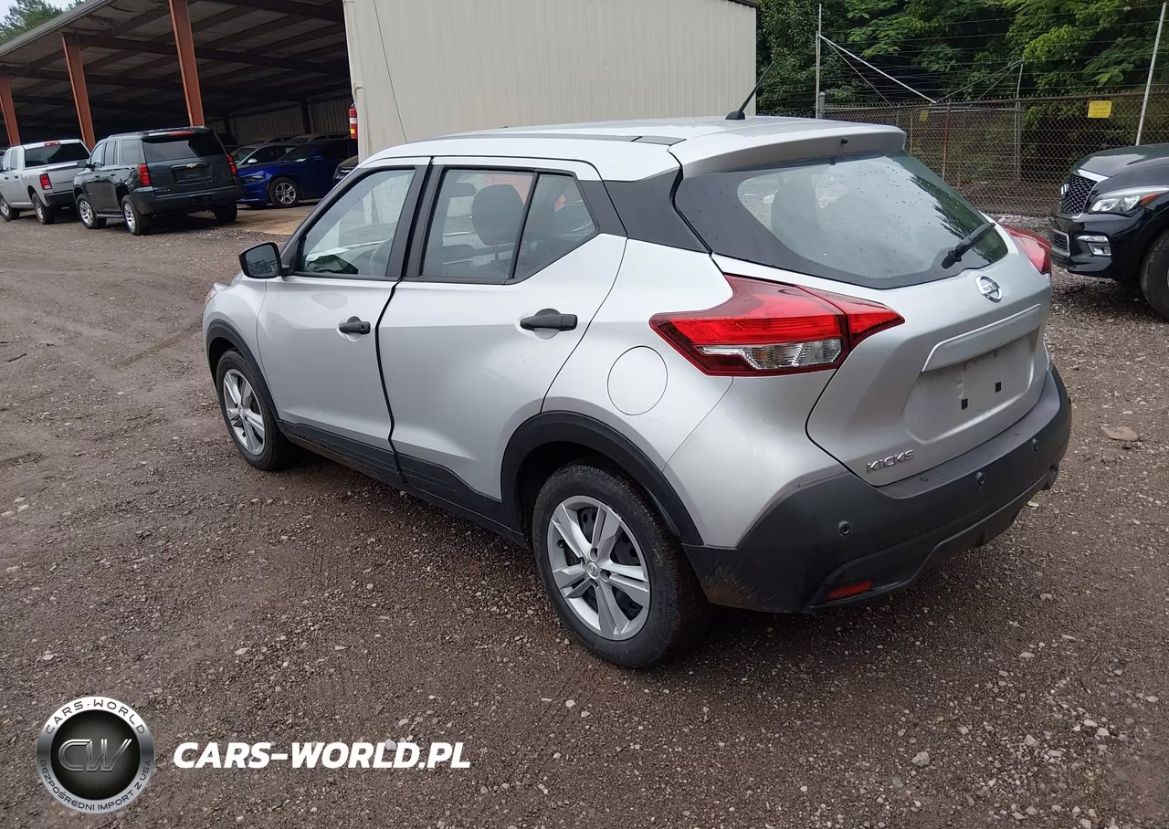 2020 Nissan Kicks S Xtronic Cvt VIN:3N1CP5BV7LL527509 - 3