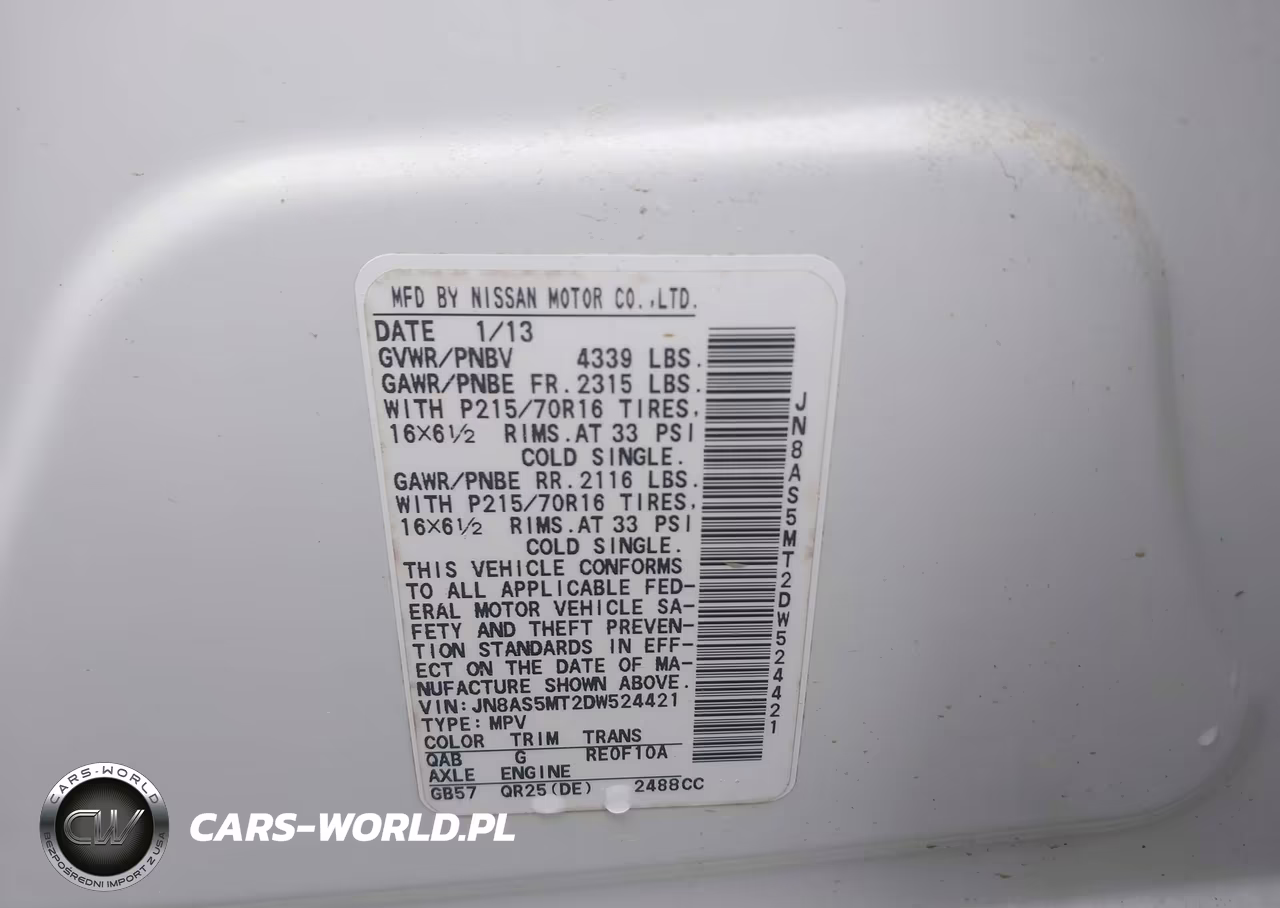 2013 Nissan Rogue S VIN:JN8AS5MT2DW524421 - 9