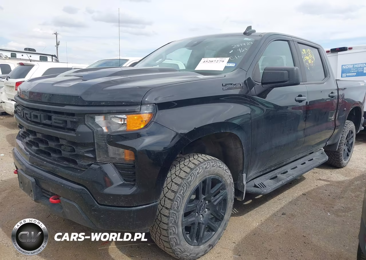 2023 Chevrolet Silverado 1500 4Wd Short Bed Custom Trail Boss VIN:3GCPDCEK7PG281489 - 2