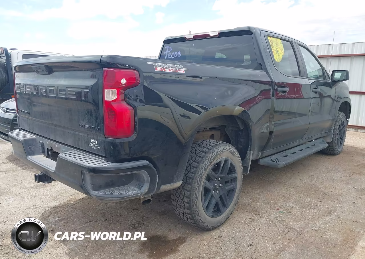 2023 Chevrolet Silverado 1500 4Wd Short Bed Custom Trail Boss VIN:3GCPDCEK7PG281489 - 4