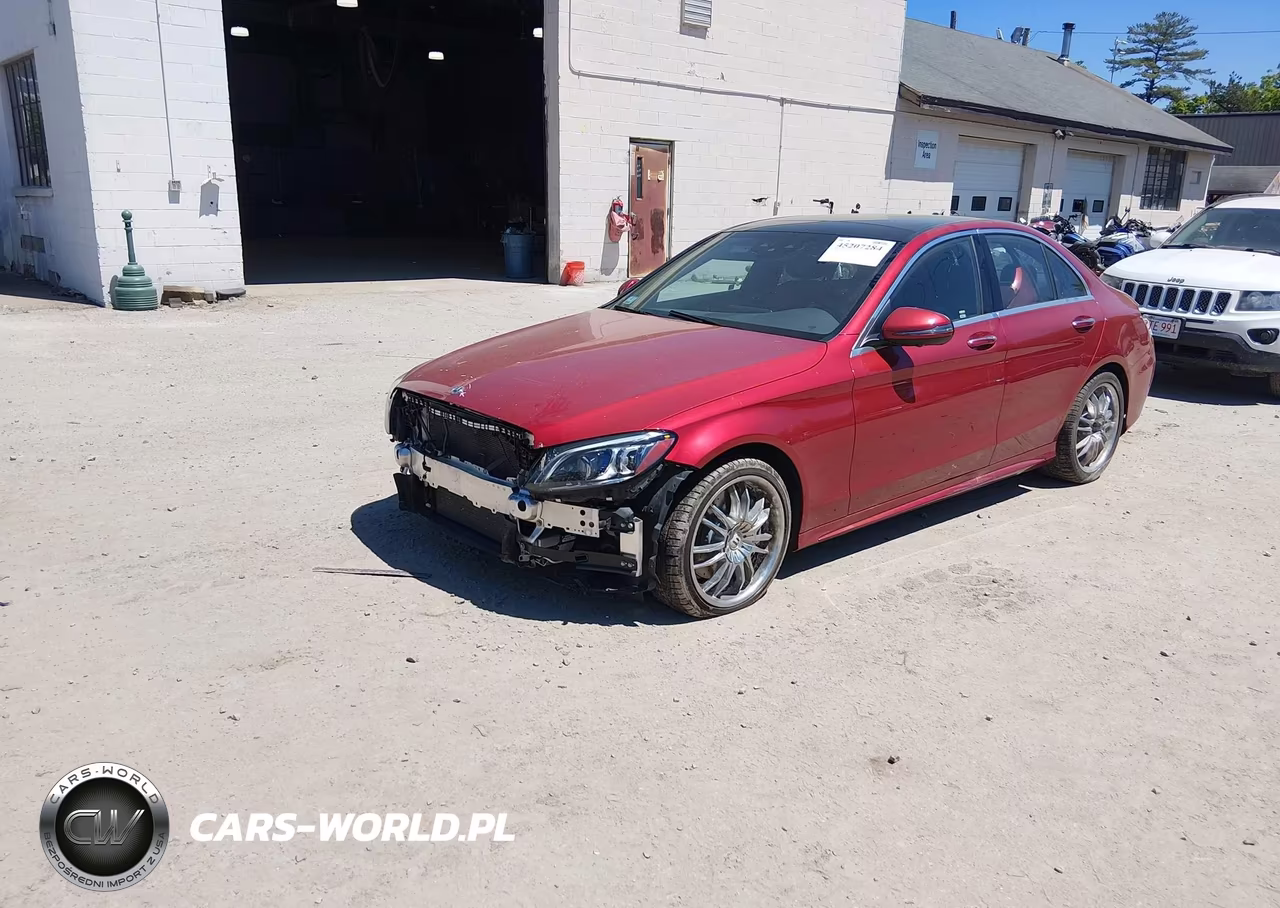 2019 Mercedes-Benz C 300 VIN:55SWF8DB5KU307525 - 2