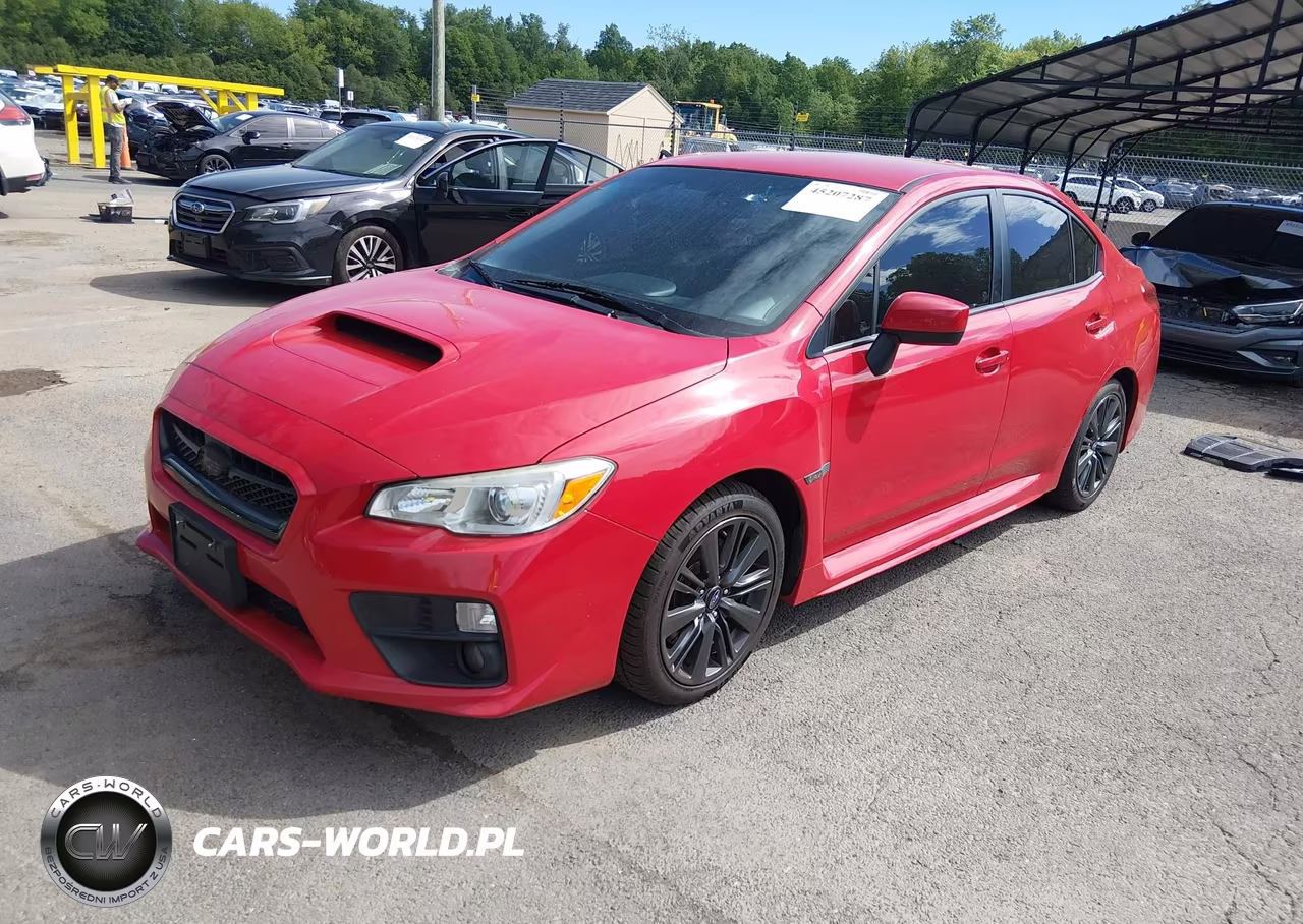 2016 Subaru Wrx VIN:JF1VA1B64G9820569 - 2