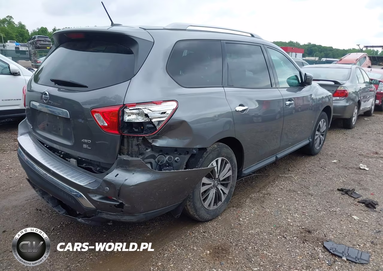 2017 Nissan Pathfinder Sl VIN:5N1DR2MM1HC655015 - 4