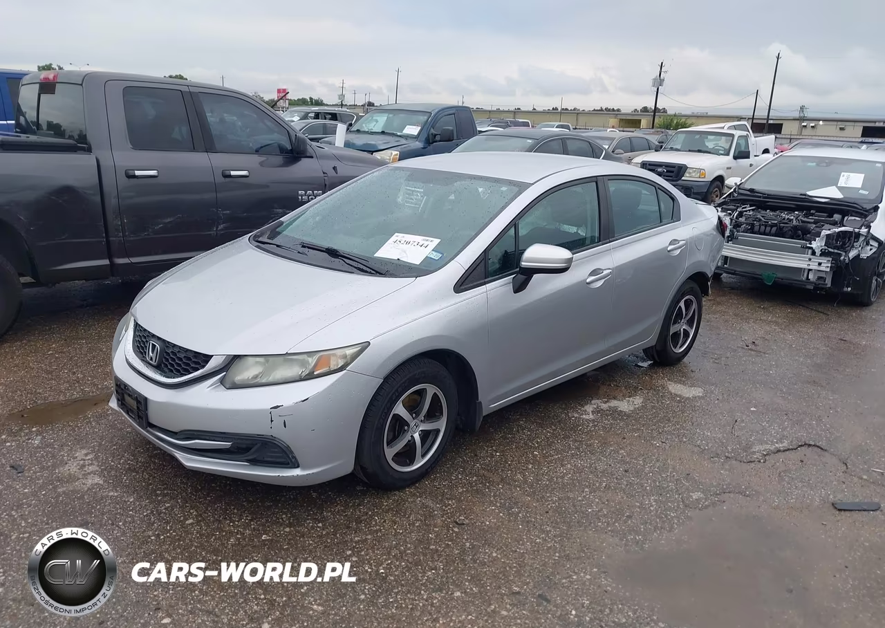 2015 Honda Civic Se VIN:19XFB2F70FE040907 - 2